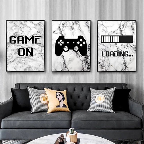 Game On Canvas Art - Nnome Home